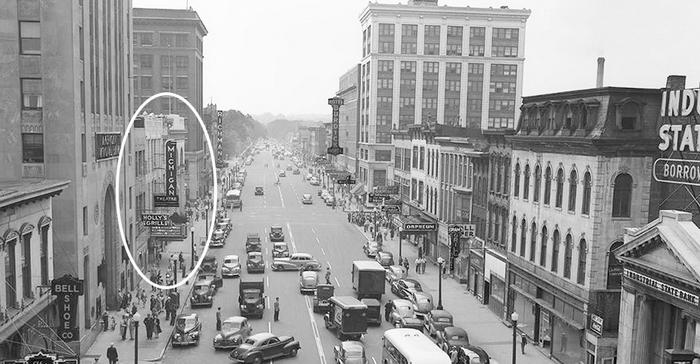 Michigan Theatre - Michigan Theatre Formerly Lyric 1947 Western Michigan University Archives